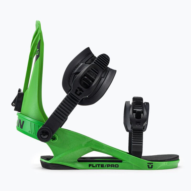 Кріплення сноубордичні чоловічі Union Flite Pro зелені 2220745I 2