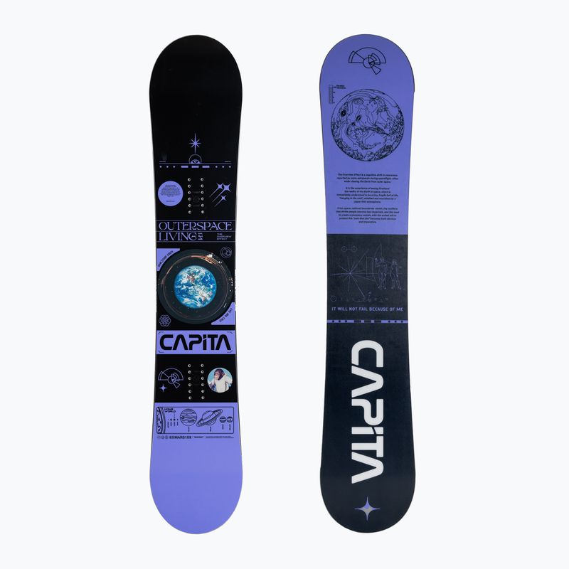 Сноуборд чоловічий CAPiTA Outerspace Living фіолетовий 1221109