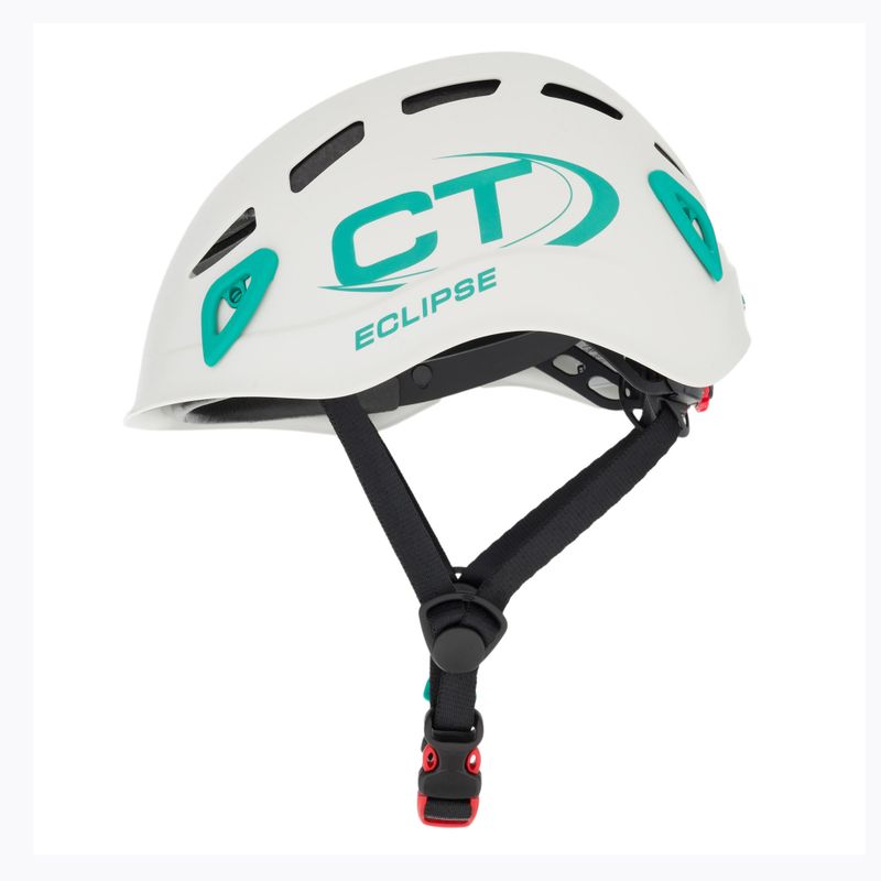 Шолом альпіністський дитячий Climbing Technology Eclipse white/green 5