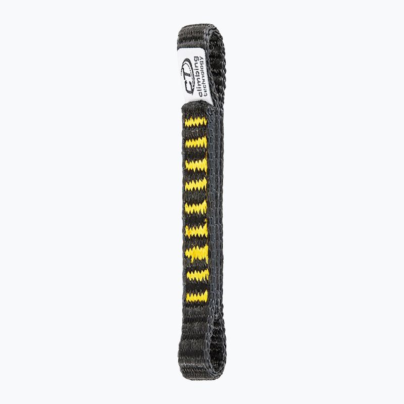 Стрічка для скелелазіння Climbing Technology Extender DY black/ anthracite/ grey 2