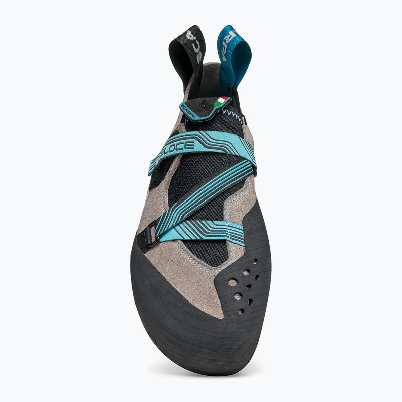 Жіночі альпіністські черевики SCARPA Veloce світло-сірі/мальдівські 11