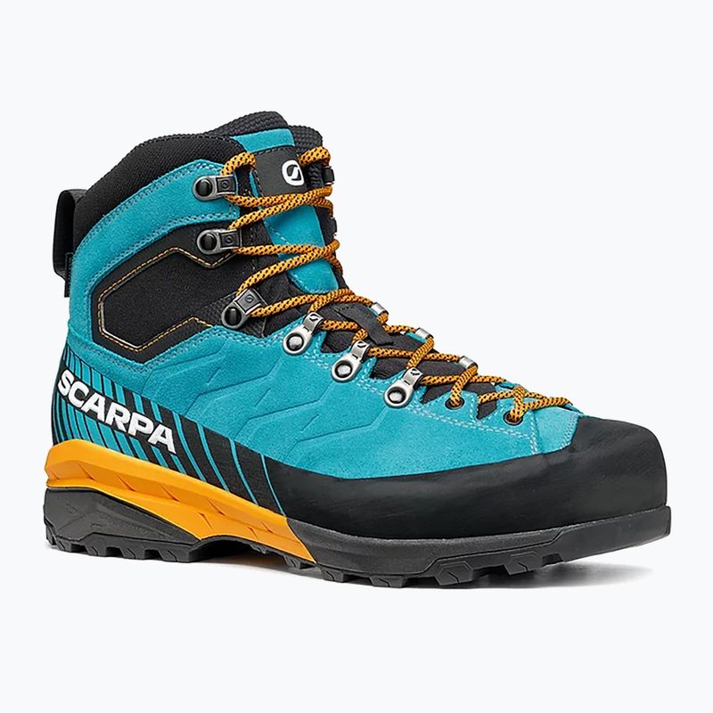 Черевики для трекінгу чоловіче SCARPA Mescalito TRK GTX бірюзово-чорні 61050 10