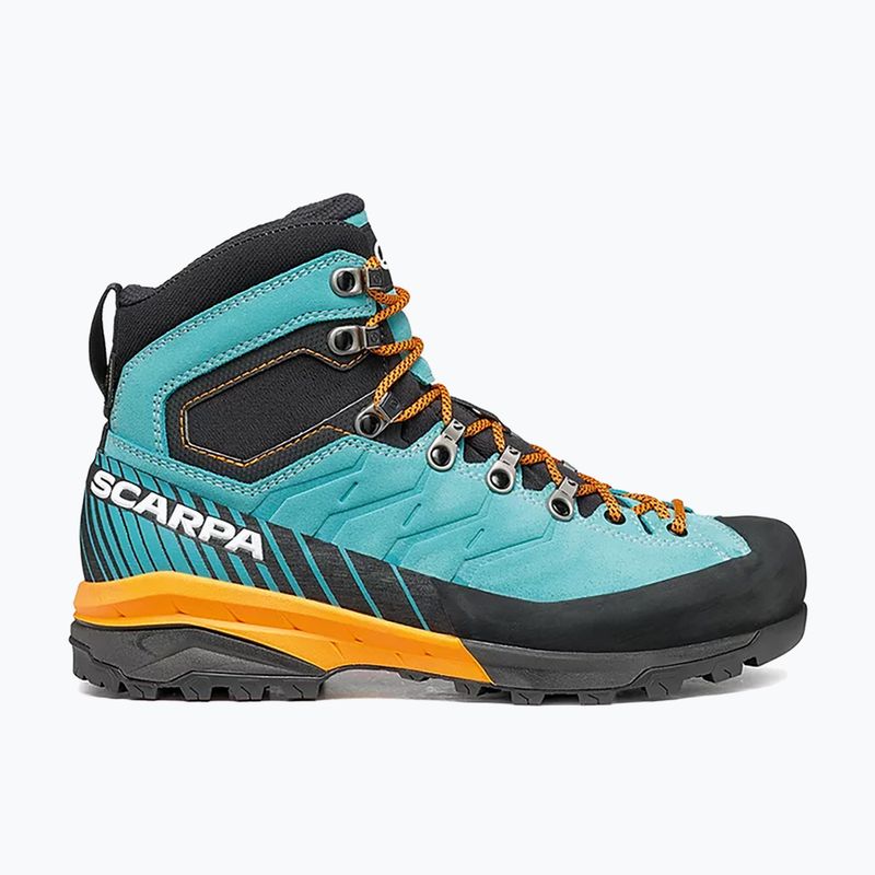 Черевики для трекінгу жіночі SCARPA Mescalito TRK GTX бірюзово-чорні 61050 11