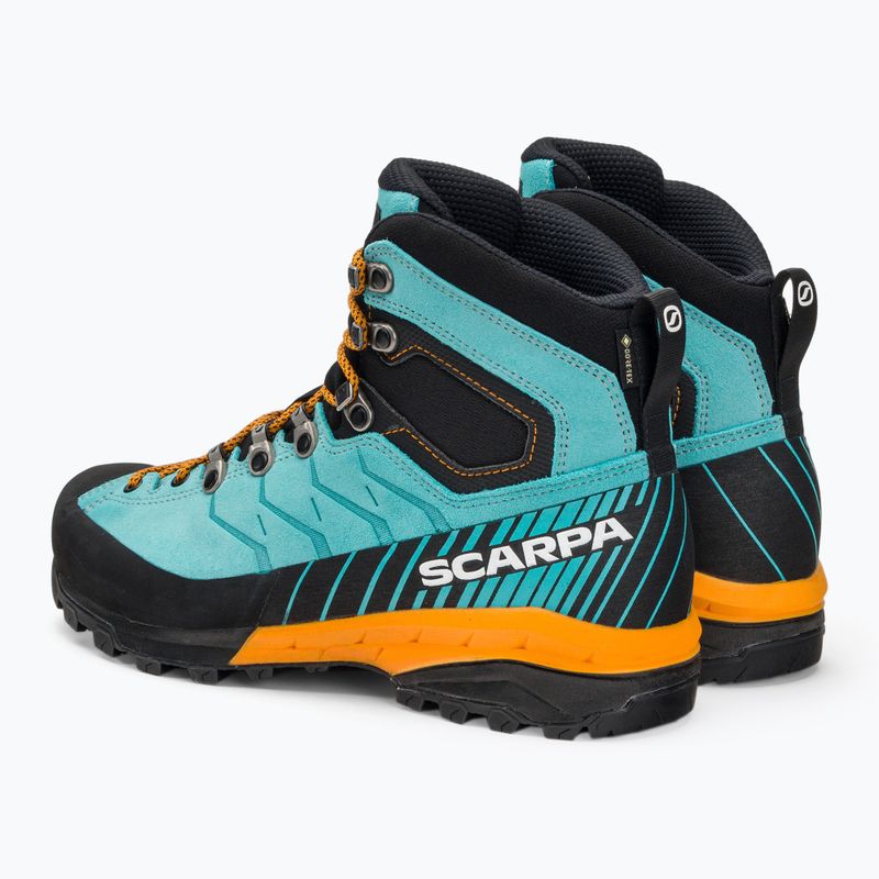 Черевики для трекінгу жіночі SCARPA Mescalito TRK GTX бірюзово-чорні 61050 3