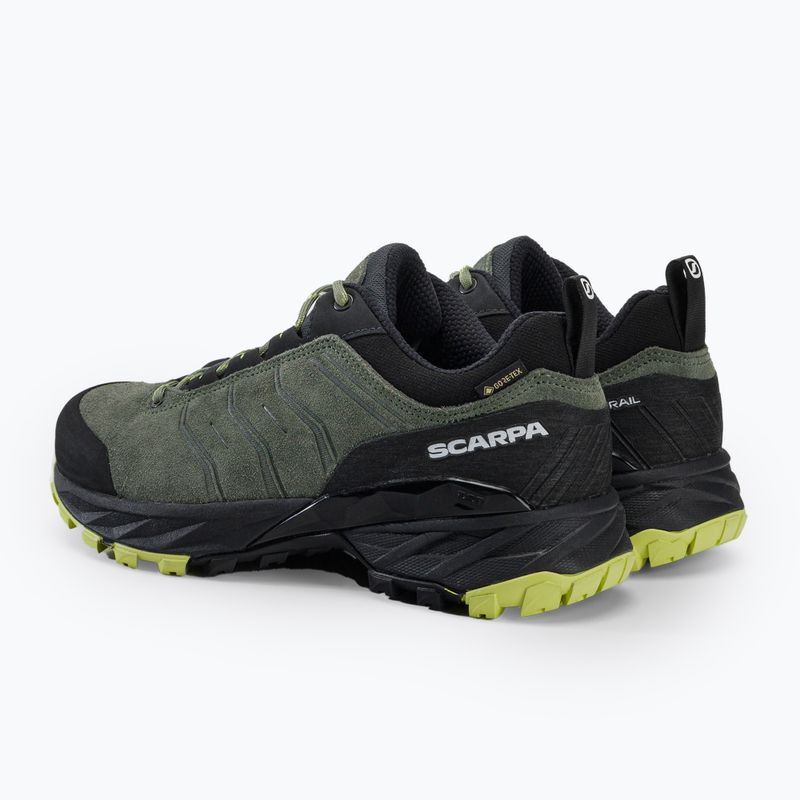 Черевики для трекінгу жіночі SCARPA Rush Trail GTX зелені 63145-202 3