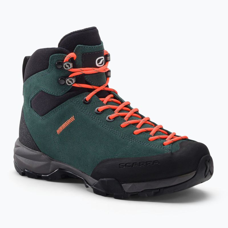 Черевики для трекінгу жіночі SCARPA Mojito Hike GTX зелені 63318-202