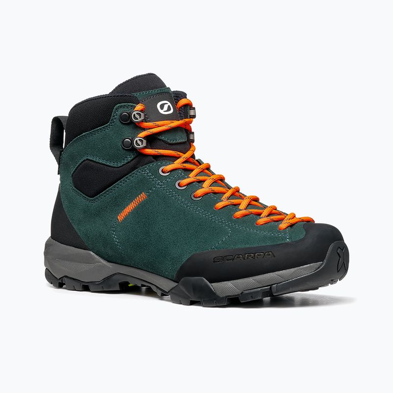 Черевики для трекінгу жіночі SCARPA Mojito Hike GTX зелені 63318-202 9