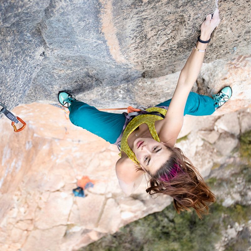 Взуття для скелелазіння жіноче SCARPA Vapor smoke/yellow 16