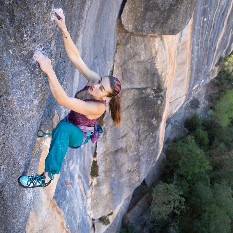 Жіночі скелелазні туфлі SCARPA Vapor smoke/yellow 17