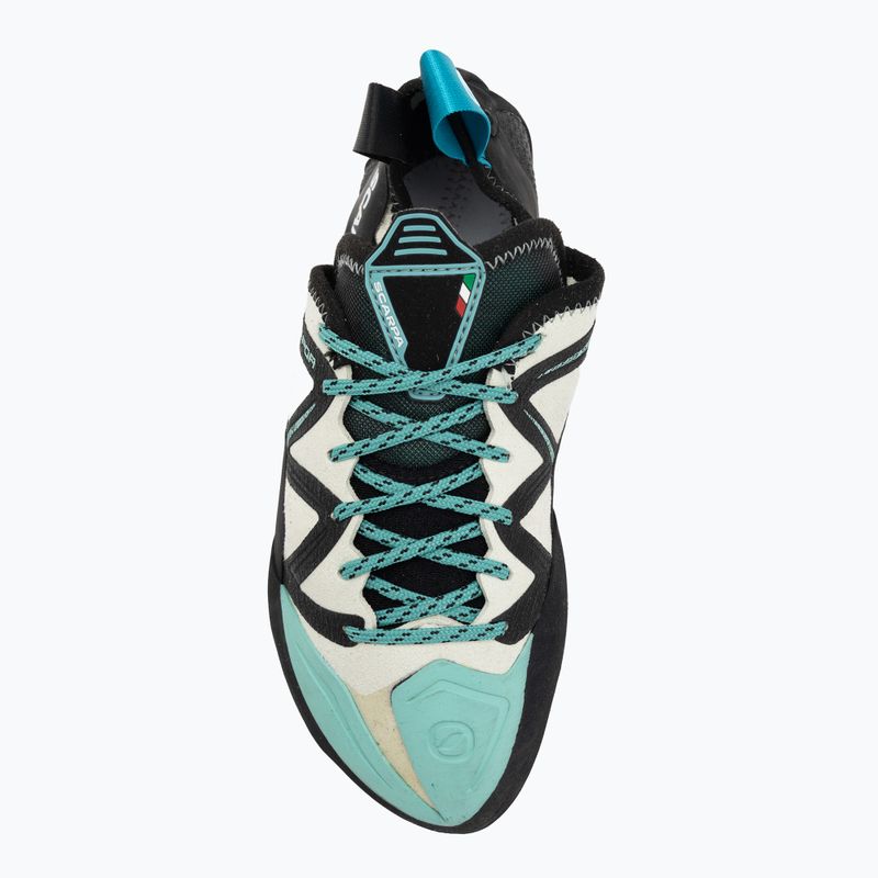 Жіночі скелелазні туфлі SCARPA Vapor smoke/yellow 5