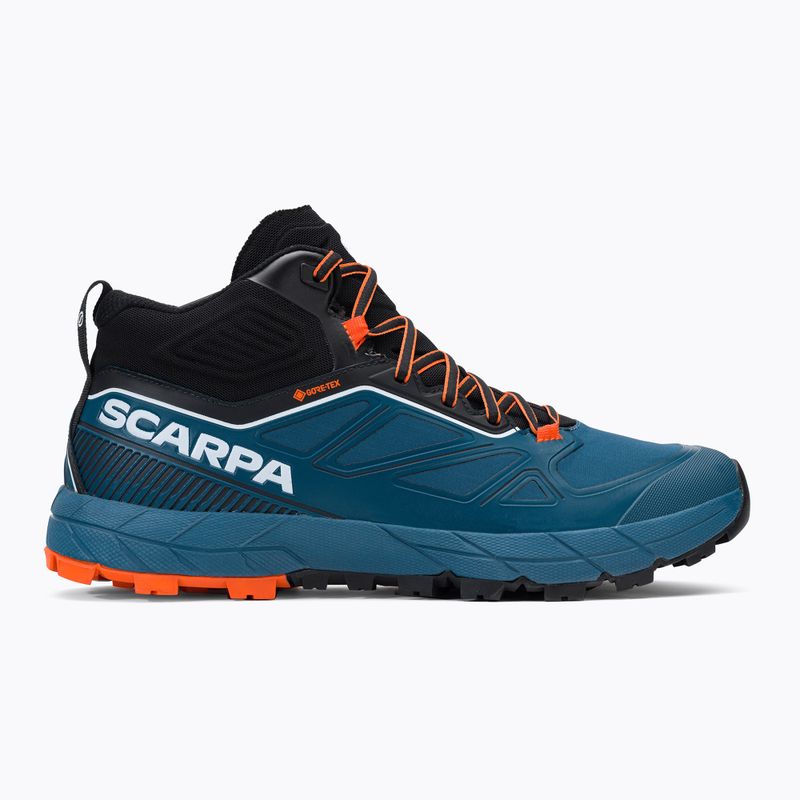 Черевики для трекінгу чоловіче SCARPA Rapid Mid GTX блакитні 72695-200/2 2