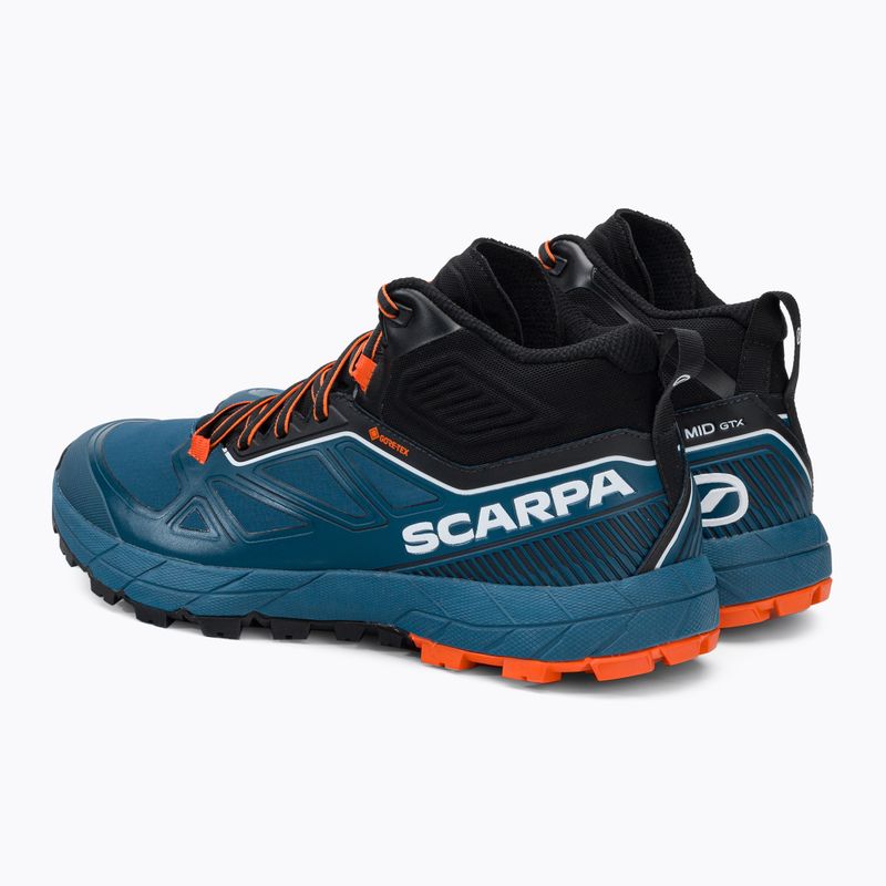 Черевики для трекінгу чоловіче SCARPA Rapid Mid GTX блакитні 72695-200/2 3