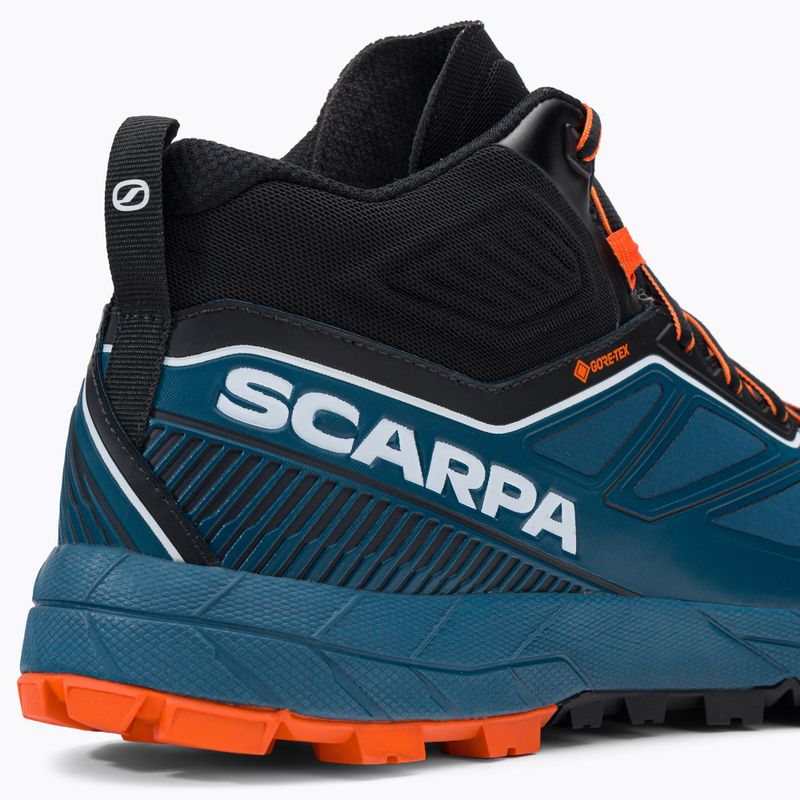 Черевики для трекінгу чоловіче SCARPA Rapid Mid GTX блакитні 72695-200/2 8