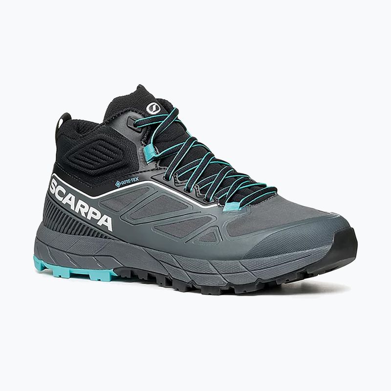 Черевики для трекінгу жіночі SCARPA Rapid Mid GTX сірі 72695-202/1 11