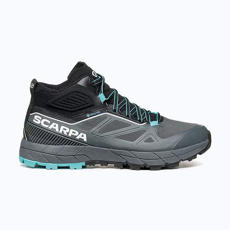 Черевики для трекінгу жіночі SCARPA Rapid Mid GTX сірі 72695-202/1 12