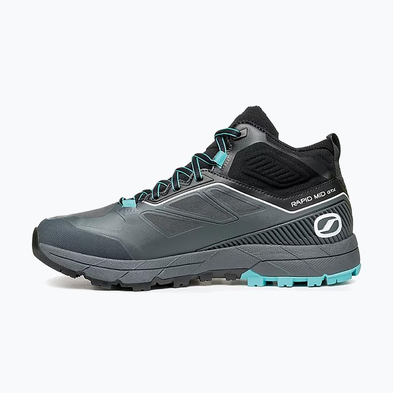 Черевики для трекінгу жіночі SCARPA Rapid Mid GTX сірі 72695-202/1 13