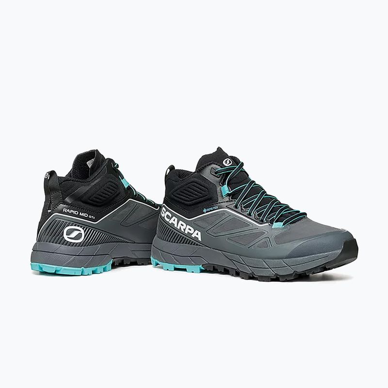 Черевики для трекінгу жіночі SCARPA Rapid Mid GTX сірі 72695-202/1 14