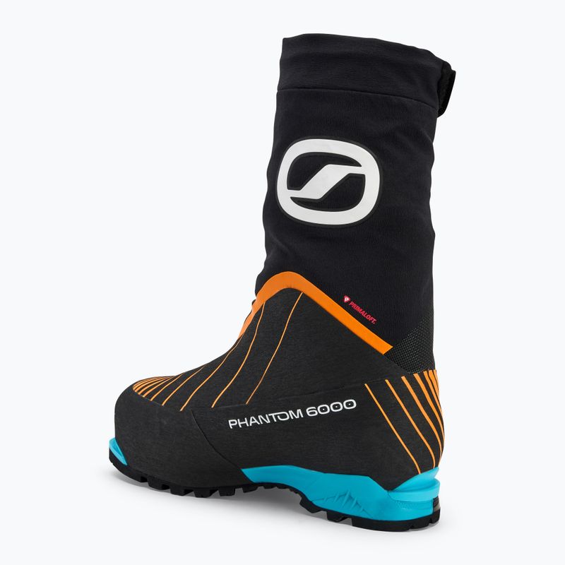 Черевики високогірні чоловічі SCARPA Phantom 6000 black/ bright orange 3