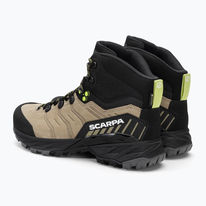 Черевики для трекінгу жіночі SCARPA Rush Trk Pro GTX коричнево-чорні 63139 3