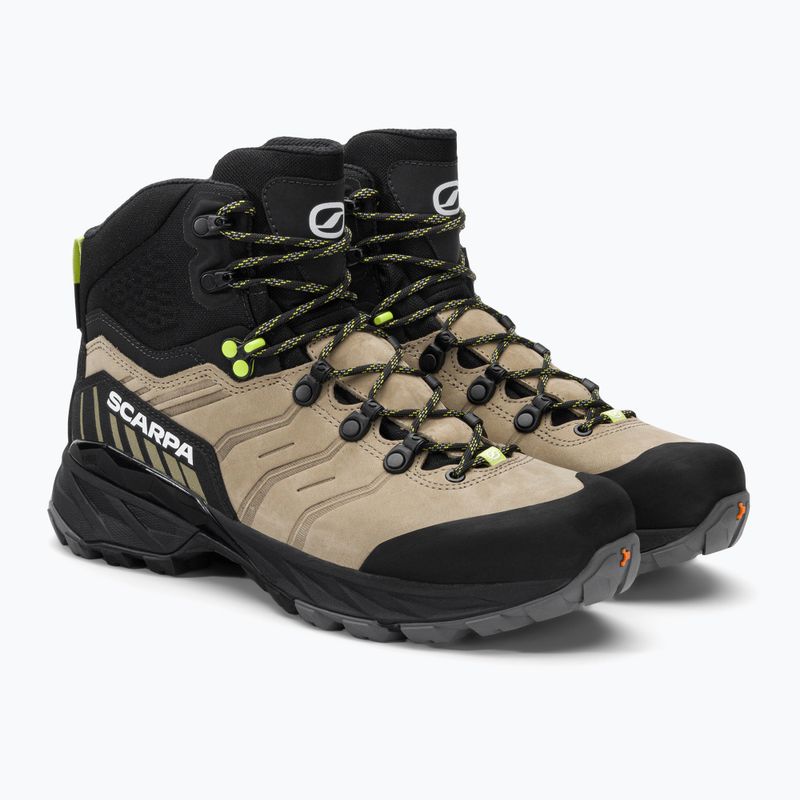 Черевики для трекінгу жіночі SCARPA Rush Trk Pro GTX коричнево-чорні 63139 4