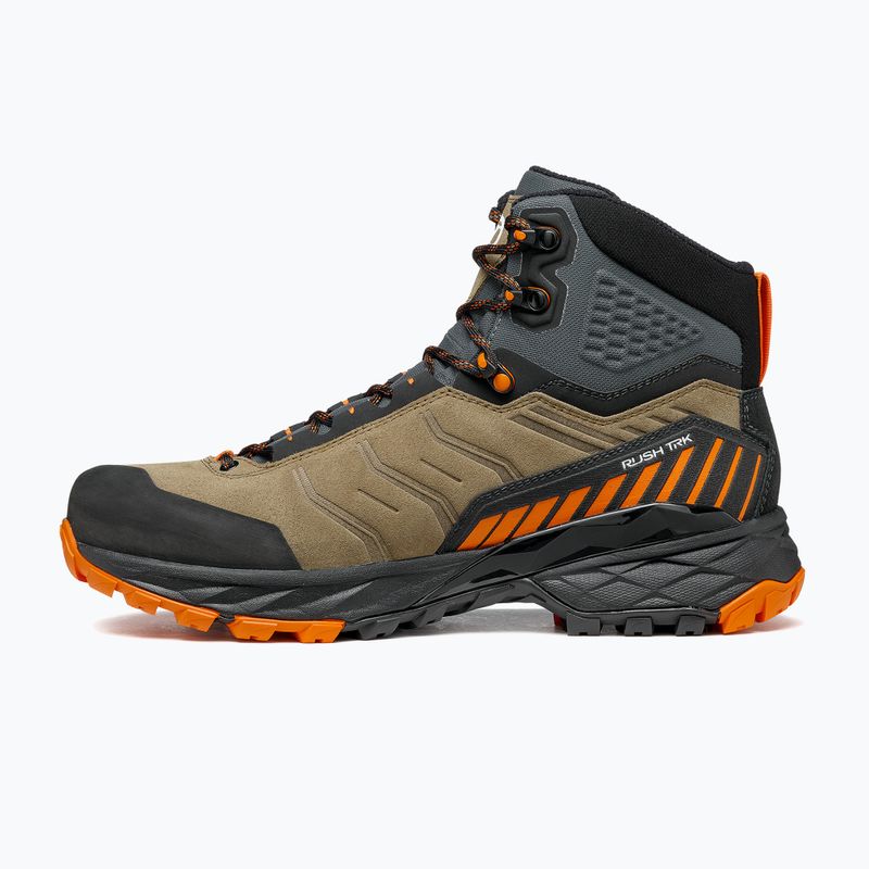 Взуття трекінгове чоловіче SCARPA Rush TRK GTX desert/mango 12