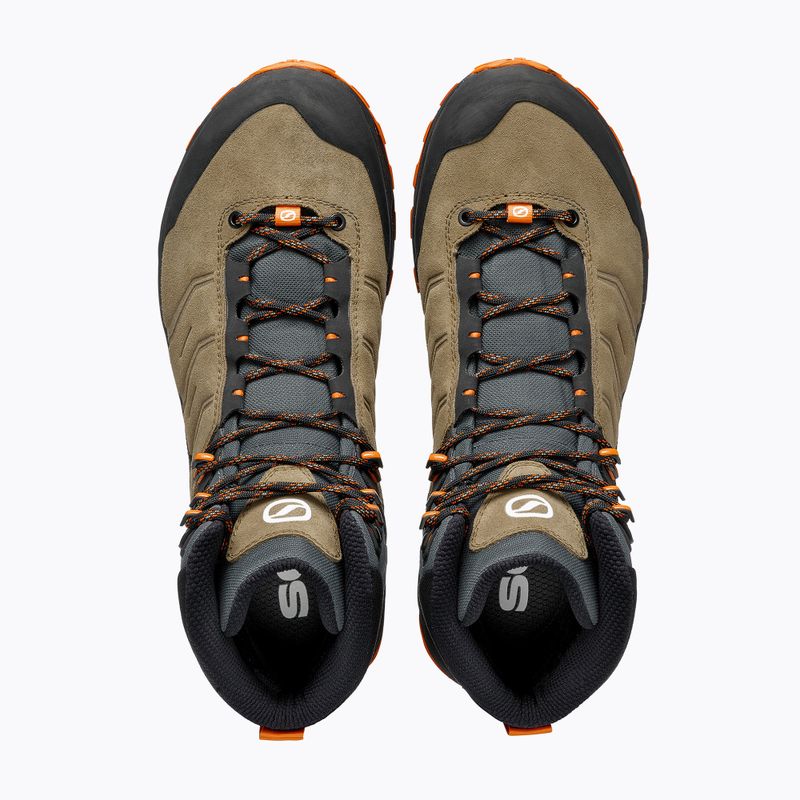 Взуття трекінгове чоловіче SCARPA Rush TRK GTX desert/mango 14