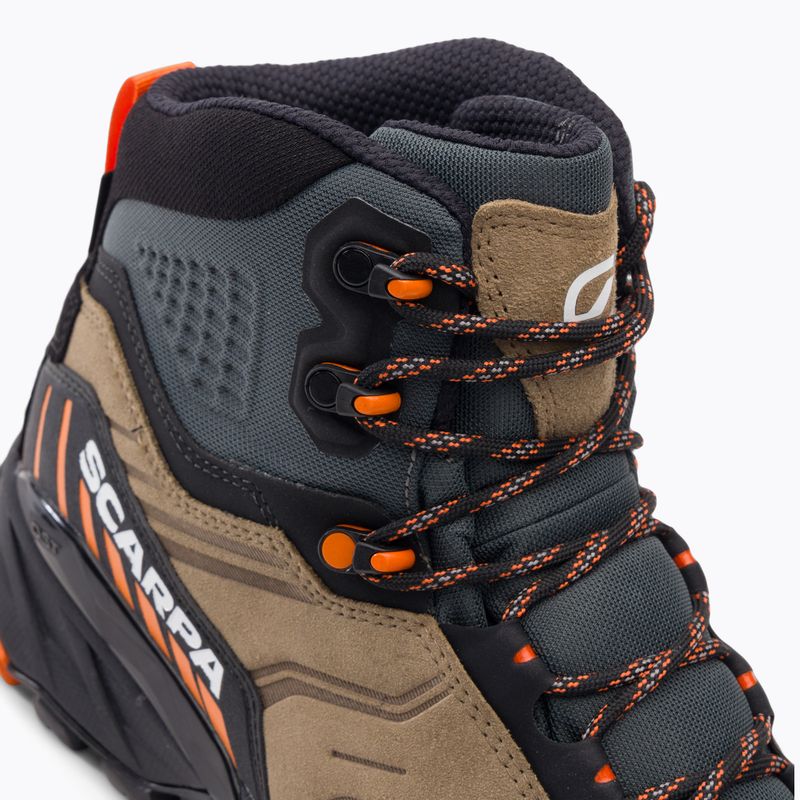 Взуття трекінгове чоловіче SCARPA Rush TRK GTX desert/mango 8