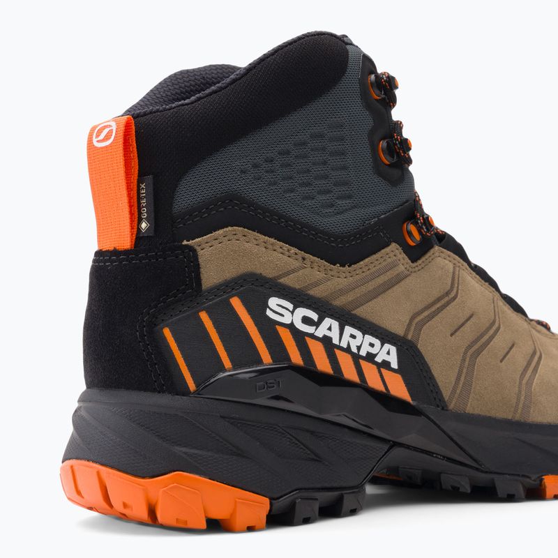 Взуття трекінгове чоловіче SCARPA Rush TRK GTX desert/mango 9