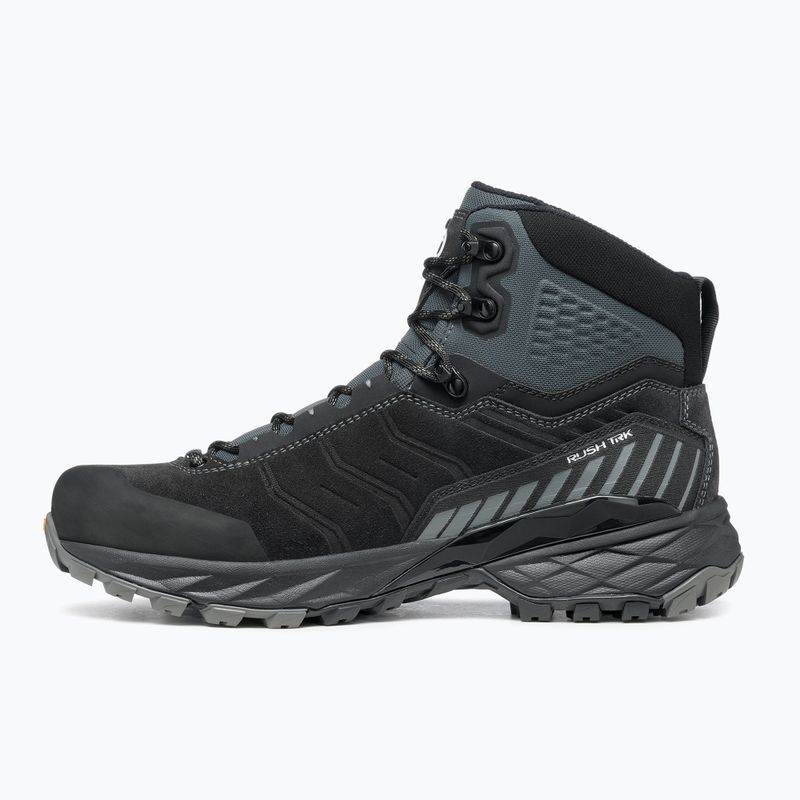 Черевики трекінгові чоловічі SCARPA Rush TRK GTX dark anthracite/black 10
