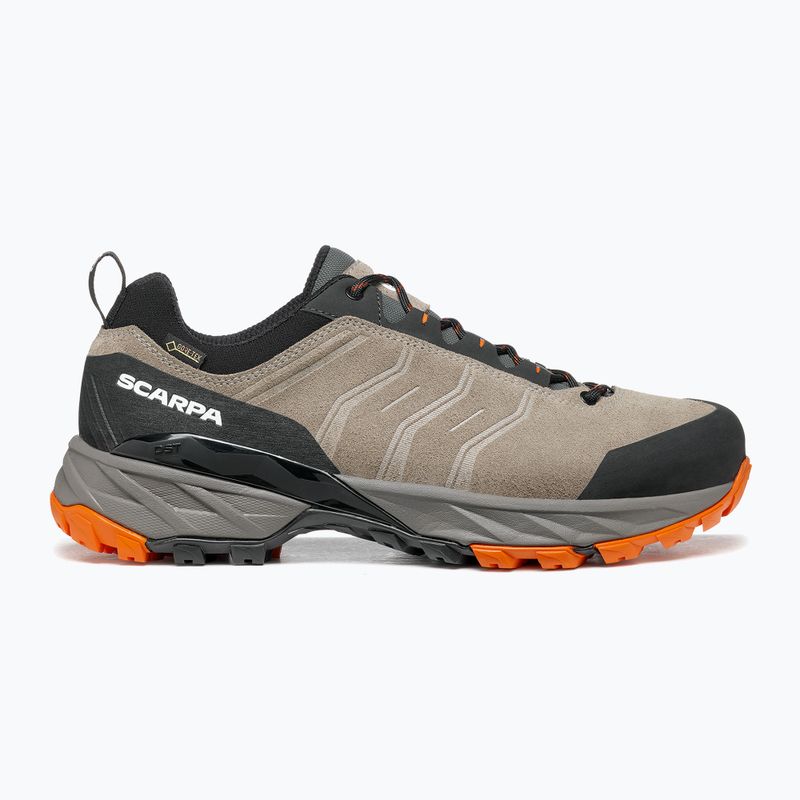 Взуття трекінгове чоловіче SCARPA Rush Trail GTX taupe/mango 11