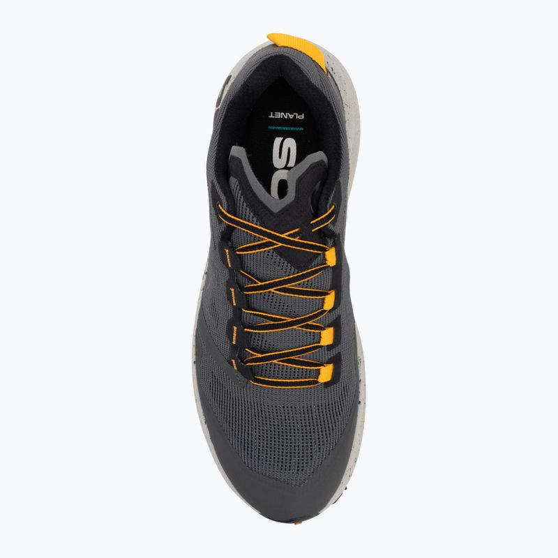 Кросівки для бігу чоловічі SCARPA Spin Planet anthracite/saffron 5