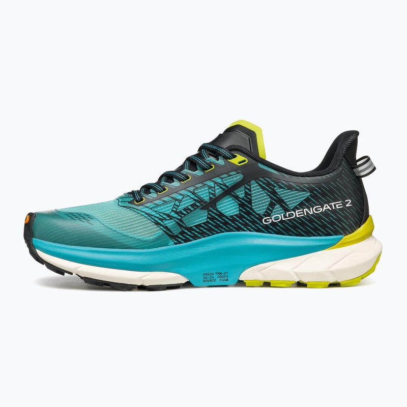 Кросівки для бігу чоловічі SCARPA Golden Gate 2 ATR azure / lime 10