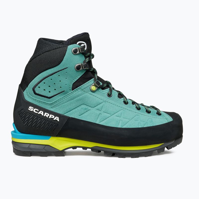 Черевики високогірні чоловічі SCARPA Zodiac Tech GTX waterfall/black 2