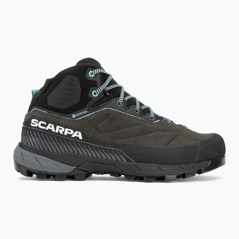 Черевики туристичні жіночі SCARPA Rapid XT Mid GTX shark/aqua 2
