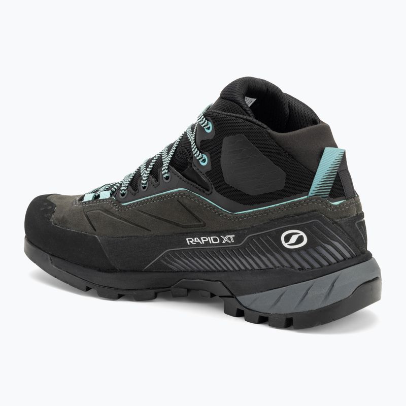 Черевики туристичні жіночі SCARPA Rapid XT Mid GTX shark/aqua 3