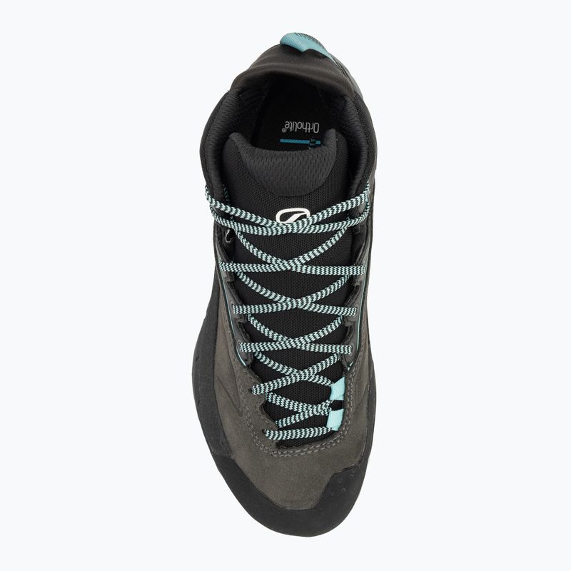 Черевики туристичні жіночі SCARPA Rapid XT Mid GTX shark/aqua 5