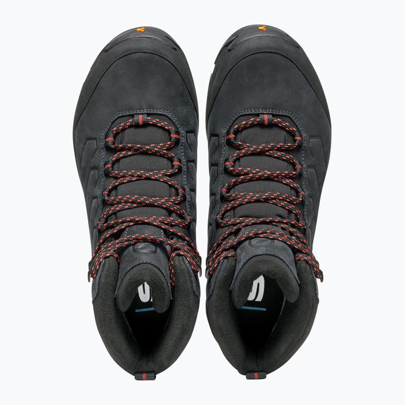 Жіночі туристичні черевики SCARPA Moraine Polar GTX темний антрацит/кораловий 12