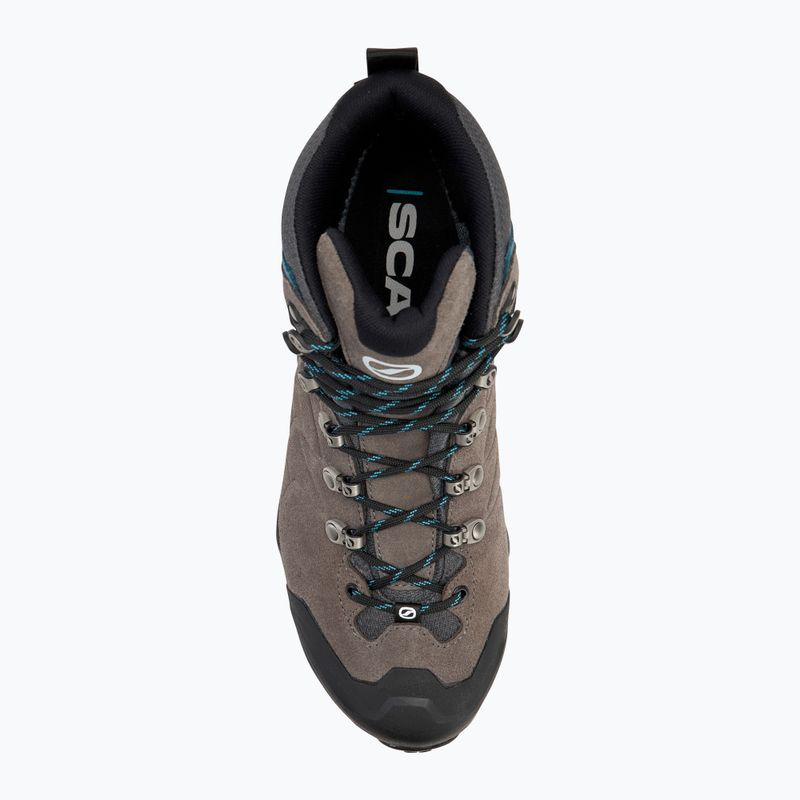 Чоловічі трекінгові черевики SCARPA ZG Trek GTX титан/озеро сині 5