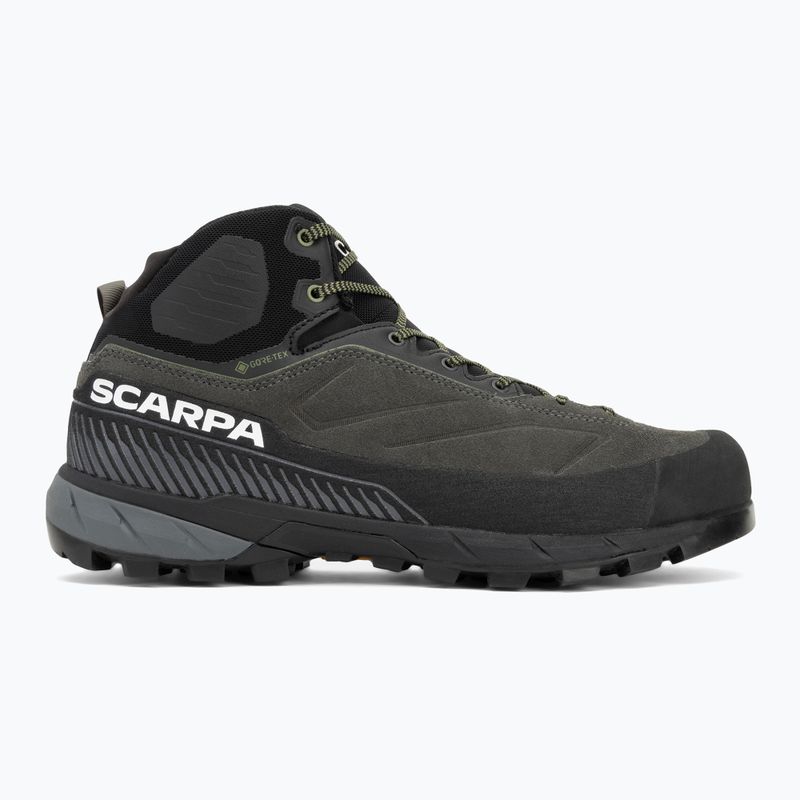 Черевики туристичні чоловічі SCARPA Rapid XT Mid GTX shark/military 2