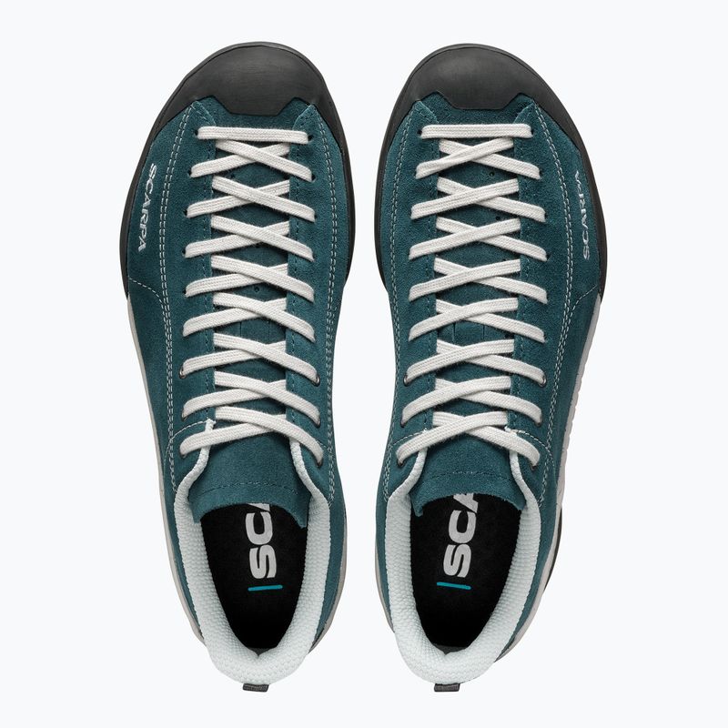 Чоловічі туристичні черевики SCARPA Mojito petrol 6