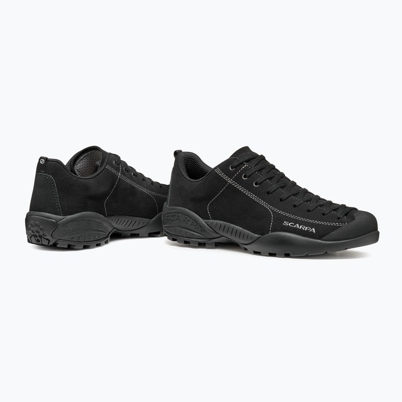 Чоловічі туристичні черевики SCARPA Mojito black 4