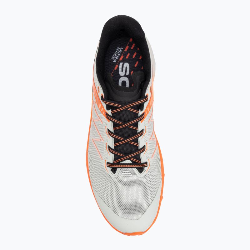 Кросівки для бігу чоловічі SCARPA Spin Ultra 2 ice/orange fluo 5