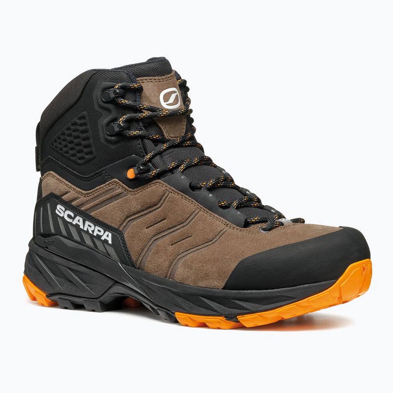 Черевики трекінгові чоловічі SCARPA Rush TRK GTX brown/orange 8