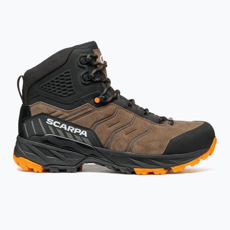 Черевики трекінгові чоловічі SCARPA Rush TRK GTX brown/orange 9