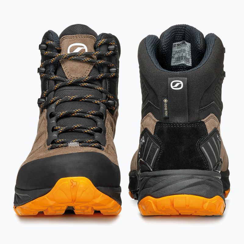 Чоловічі трекінгові черевики SCARPA Rush TRK GTX brown/orange 12