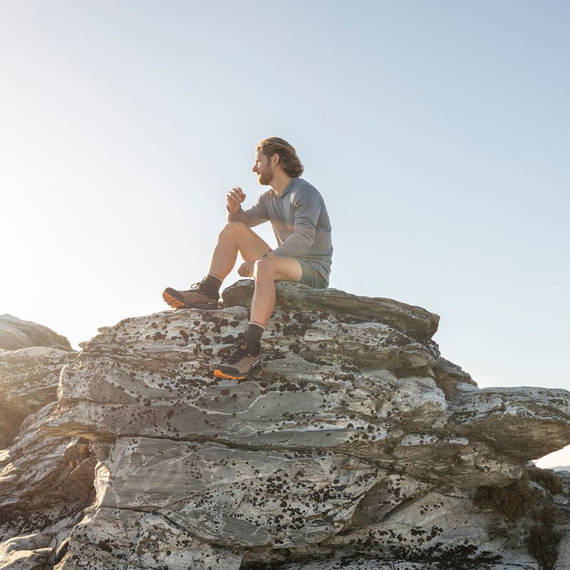 Чоловічі трекінгові черевики SCARPA Rush TRK GTX brown/orange 15