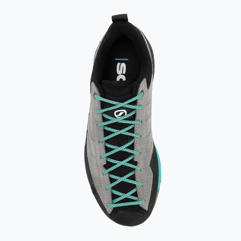 Черевики гірські жіночі SCARPA Mescalito smoke/tropical green 5
