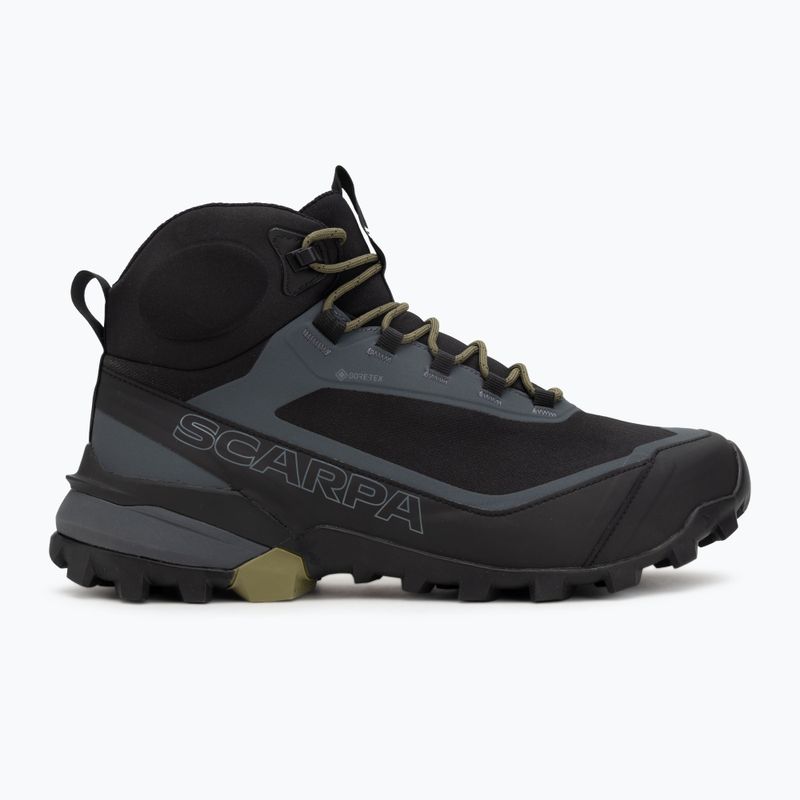 Кросівки трекінгові чоловічі SCARPA Ribelle Cross 2 GTX black/olive 2