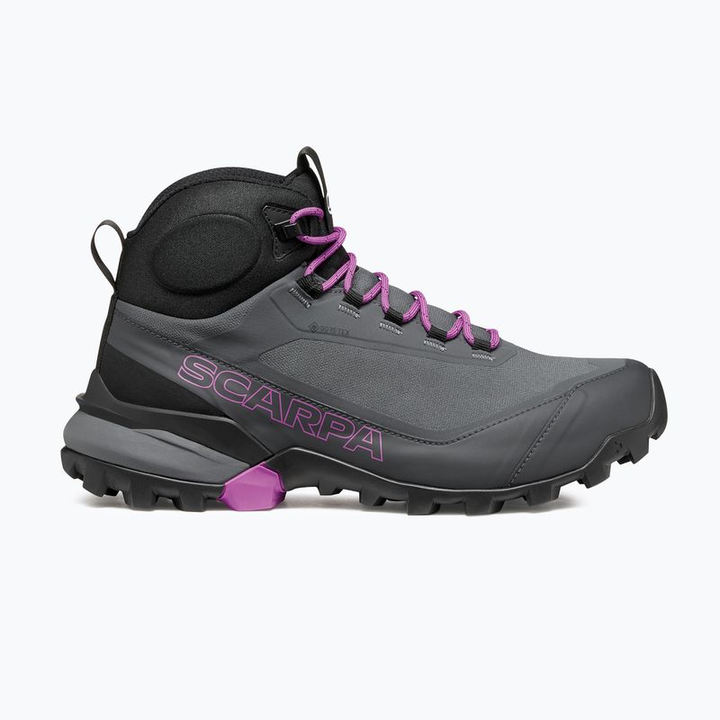 Взуття трекінгове жіноче SCARPA Ribelle Cross 2 Mid GTX dark gray/purple 2