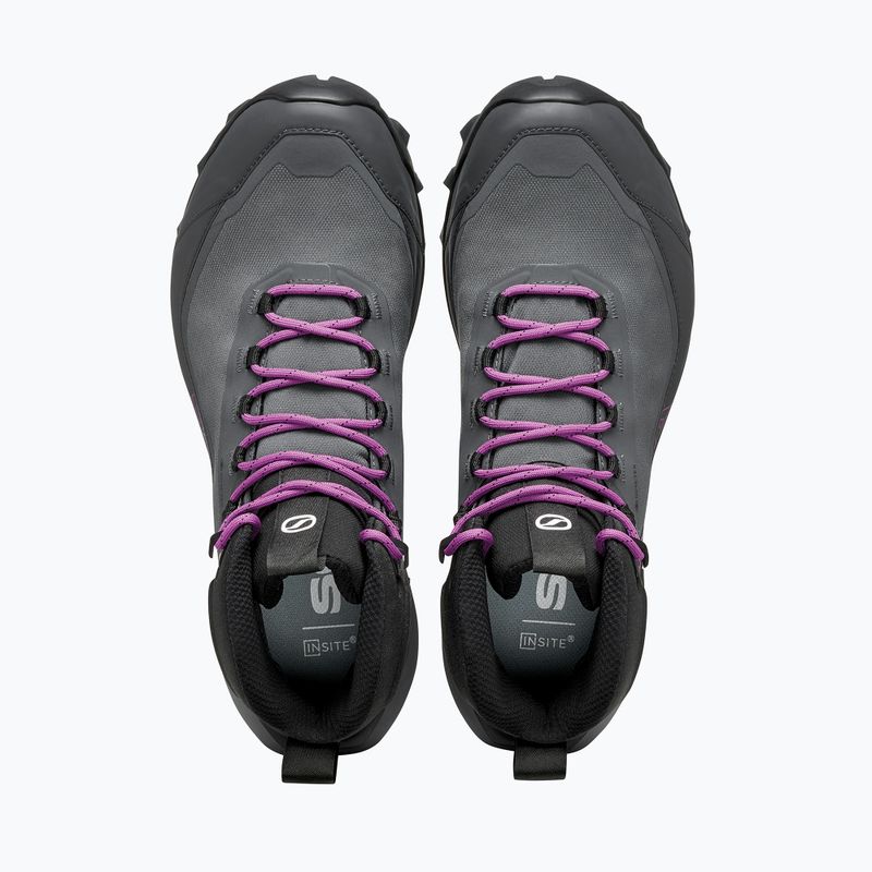 Взуття трекінгове жіноче SCARPA Ribelle Cross 2 Mid GTX dark gray/purple 5